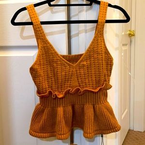 Never been worn before. It is a size small and tags still on.